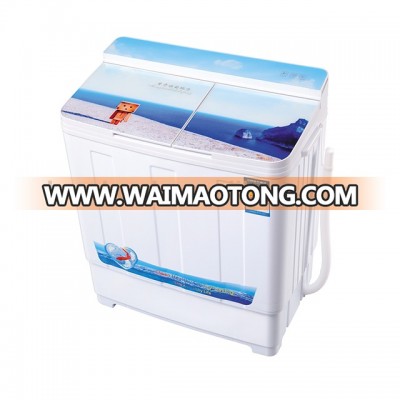 6kgs top-loading twin-tub glass cover washing machine/washer and dryer