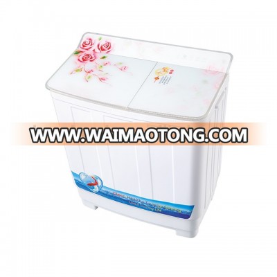 9.5kg large capacity twin tub top loading semi automatic washing machine with dryer